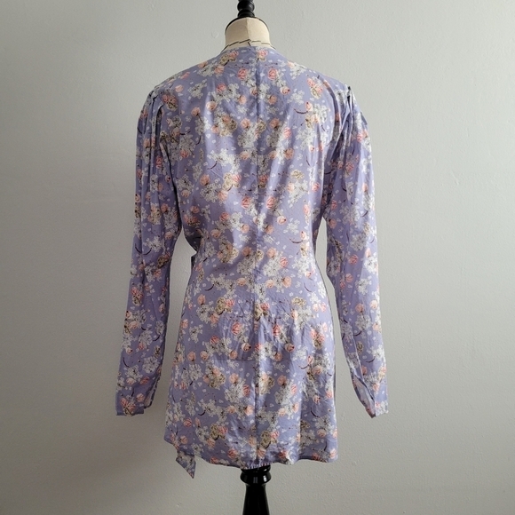 Weworewhat Floral Wrap Mini Dress - Picture 7 of 10